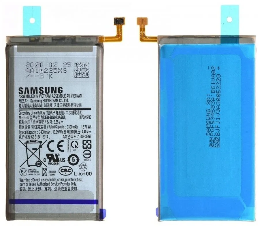 Замена аккумулятора Samsung